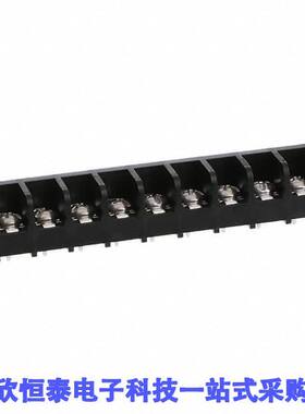 2-1437653-8连接器 《 CONN BARRIER STRIP 9CIRC 0.375