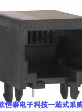 0432026107连接器 《 CONN MOD JA【 6P2C R/A UNSHLD    》