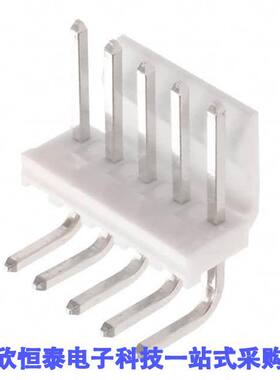 0026605050连接器 《 CONN HEADER R/A 5POS 3.96MM    》