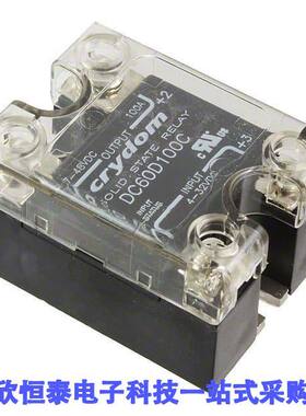 DC60D100C继电器 《 SSR RELAY SPST-NO 100A 1-48V    》