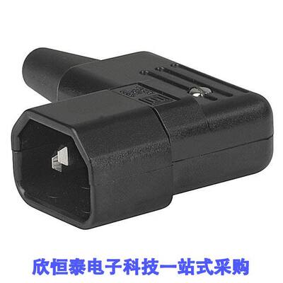 4733.0000连接器 《 PWR ENT PLUG IEC320-2-2E R/A SCR    》
