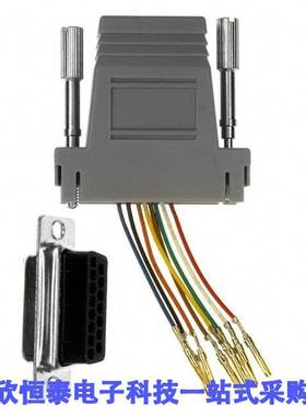 RJADK15S7080831连接器 《 ADAPT DB15F TO RJ45 JA【 GRAY    》