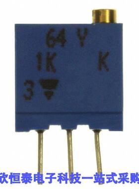 M64Y102KB40电位计 《 TRIMMER 1K OHM 0.5W PC PIN TOP    》