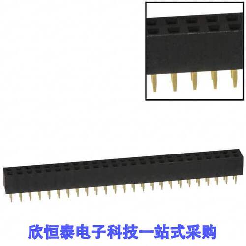 NPPN252AFCN-RC连接器 《 CONN HDR 50POS 0.079 GOLD PCB    》