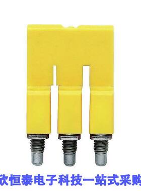 1053760000连接器 《 JUMPER TERM BLK 3POS SCREW-IN    》