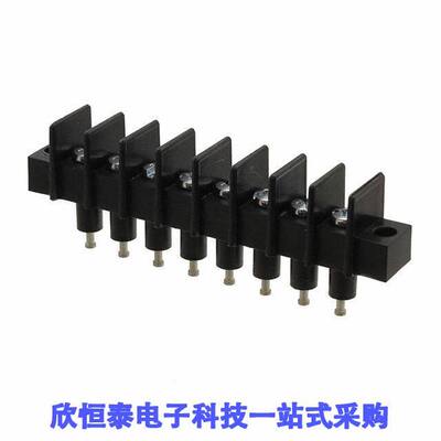 CFT-8连接器 《 CONN BARRIER STRIP 8CIRC 0.375
