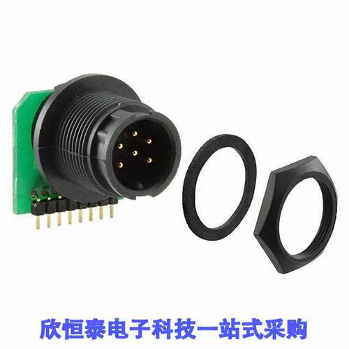 7261-6PG-300连接器 《 CONN RCPT MALE 6POS GOLD SOLDER    》