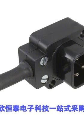 4300.0401连接器 《 PWR ENT PLUG IEC320-2-2E R/A SCR    》