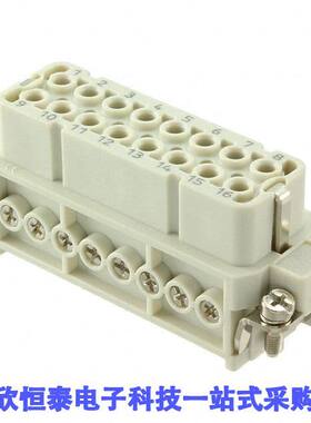 0936010143连接器 《 16P + PE FEMALE INSERT 16A 250V/    》