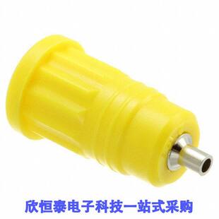 BANANA CONN SOLDER CT2244 YELLOW 4连接器