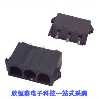 1-641966-1连接器 《 CONN HEADER VERT 3POS 6.35MM    》