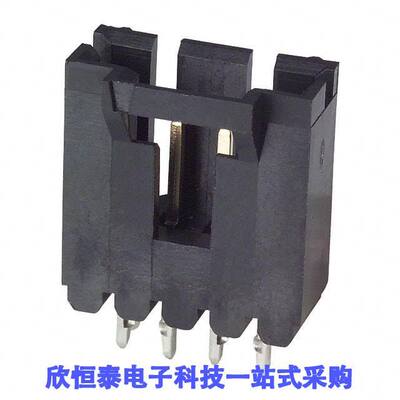 103670-3连接器 《 CONN HEADER VERT 4POS 2.54MM    》