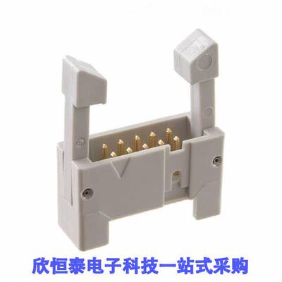 4610-7301连接器 《 CONN PLUG 10P IDC 26-28AWG GOLD    》