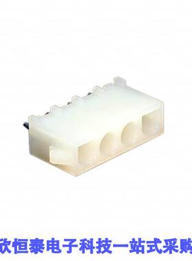 0010844040连接器 《 CONN HEADER VERT 4POS 6.35MM    》