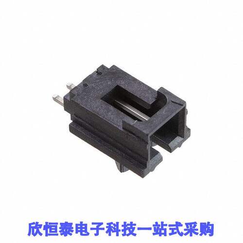 1719770002连接器 《 CONN HEADER SMD R/A 2POS 2.54MM    》