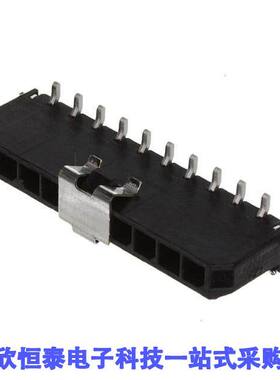 0436501025连接器 《 CONN HEADER SMD 10POS 3MM    》