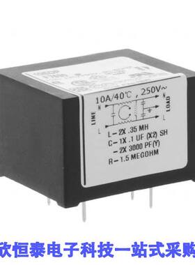 10EDP滤波器 《 LINE FILTER 250VAC 10A TH    》