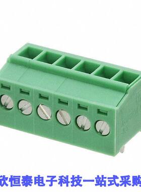 1868160连接器 《 TERM BLK 6P TOP ENTRY 3.5MM PCB    》