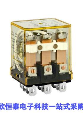 RH3B-UDC24V继电器 《 RELAY GEN PURPOSE 3PDT 10A 24V    》