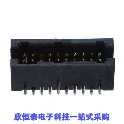 5-104655-3连接器 《 CONN HEADER SMD 20POS 1.27MM    》
