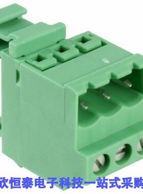 1788732连接器 《 TERM BLK PLUG 3POS 27.2MM GREEN    》