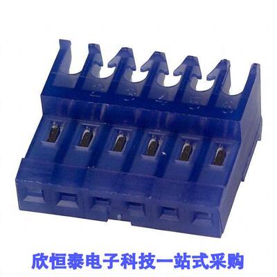 3-640622-6连接器 《 CONN RCPT 6POS IDC 26AWG TIN    》