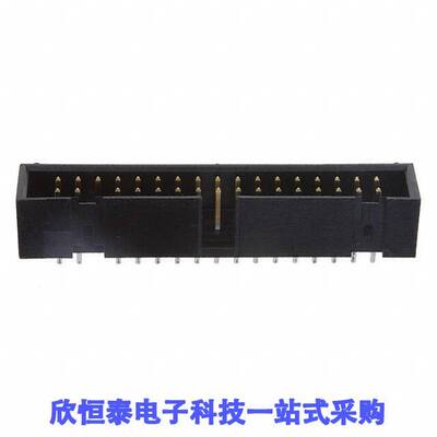 1761664-2连接器 《 CONN HEADER VERT 34POS 2.54MM    》