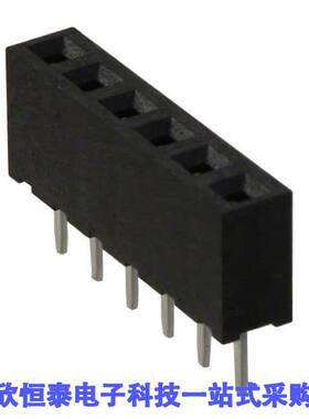 M22-7130642连接器 《 CONN RCPT 6POS 0.079 GOLD PCB    》