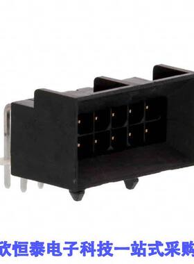 0444281003连接器 《 CONN HEADER R/A 10POS 3MM    》