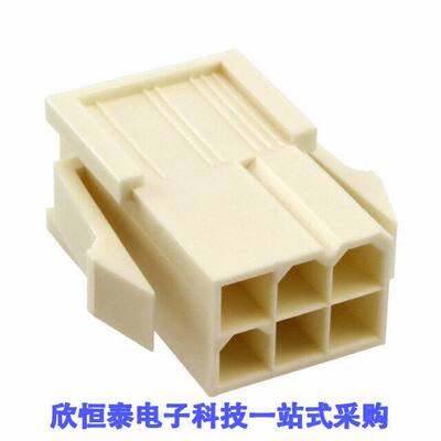 1586861-6连接器 《 CONN PLUG HSG 6POS 4.20MM    》