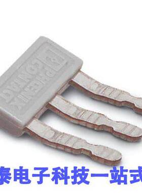 1401145连接器 《 JUMPER TERM BLK 3POS FLAT PIN    》