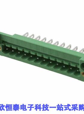 0710277连接器 《 TERM BLK HEADER 12POS GREEN    》
