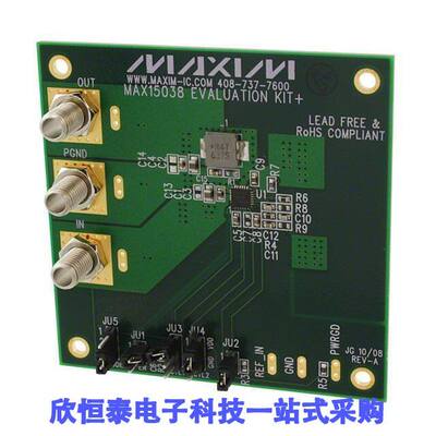MAX15038EVKIT+开发板 《 EVALUATION KIT FOR MAX15038    》