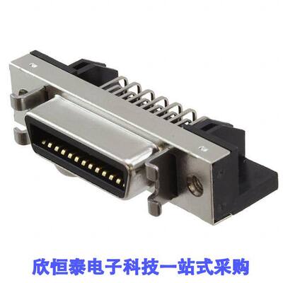 5917738-4连接器 《 CONN RCPT 26POS R/A SOLDER    》