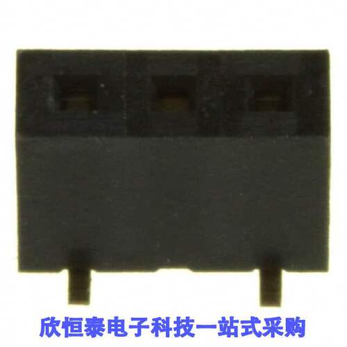 NPPN031BFLC-RC连接器 《 CONN HDR 3POS 0.079 GOLD SMD    》