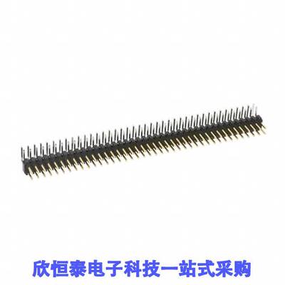 2380-5121TG连接器 《 CONN HEADER R/A 80POS 2.54MM    》