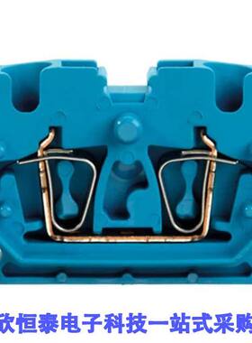 1704360000连接器 《 TERM BLK MIDDLE 2POS 5.1MM BLUE    》