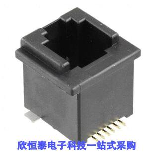 CONN MOD UNSHLD 1734858 VERT 3连接器 6P6C