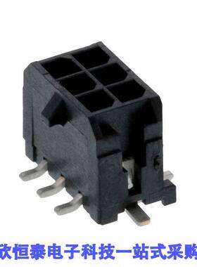 0430450619连接器 《 CONN HEADER SMD 6POS 3MM    》