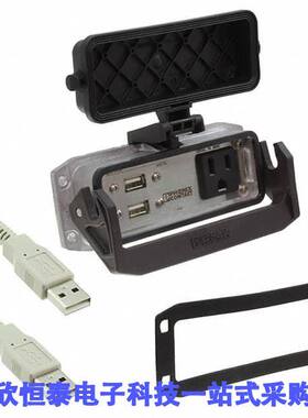 1415779连接器 《 HVYPRT W/2 USB A FML & 120V OTL    》