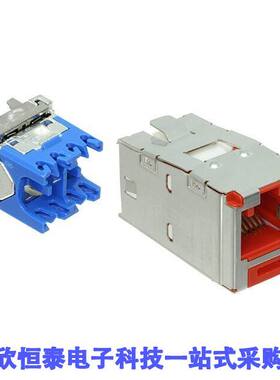 CJSK6X88TGGR连接器 《 MINI-COM KEYED MODULE, CAT 6A, S    》
