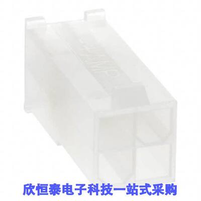 1586000-4连接器 《 CONN PLUG 4POS FREE HANGING    》