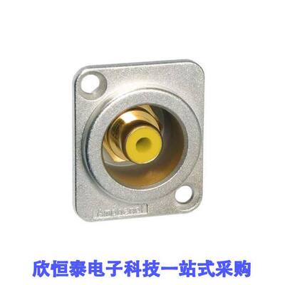 ACJD-YEL连接器 《 CONN RCA JA【 CHASIS MOUNT YELLW    》