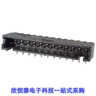 6-102523-0连接器 《 CONN HEADER R/A 12POS 2.54MM    》