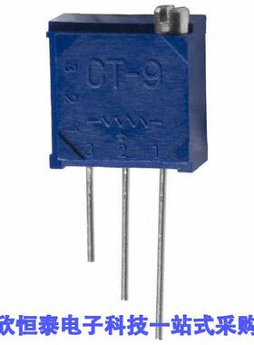 CT9EW103电位计 《 TRIMMER 10K OHM 0.5W PC PIN TOP    》