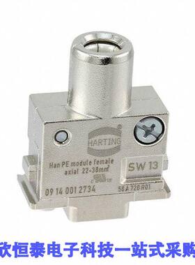 09140012734连接器 《 HAN PE-MODULE FEM. AXIAL 38QMM    》