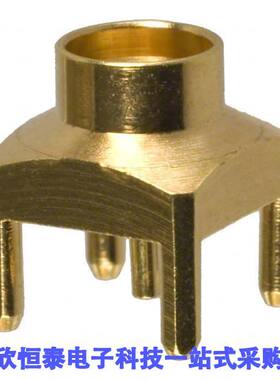 SMP-MSSB-PCT连接器 《 CONN SMP RCPT STR 50 OHM PCB    》