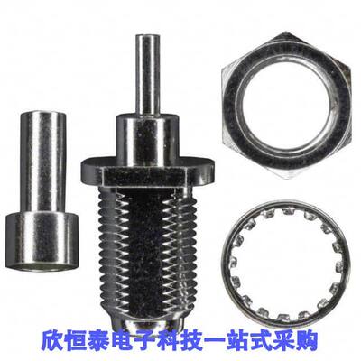 222167-10连接器 《 CONN F JA【 STR 75 OHM SOLDER    》