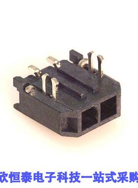 0436500210连接器 《 CONN HEADER SMD R/A 2POS 3MM    》