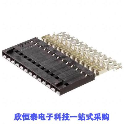 1-103644-2连接器 《 CONN RCPT 13P IDC 22-26AWG GOLD    》